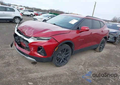 2021 Chevrolet Blazer Awd 2Lt из США, поврежденный, VIN 3GNKBHRS6MS572511